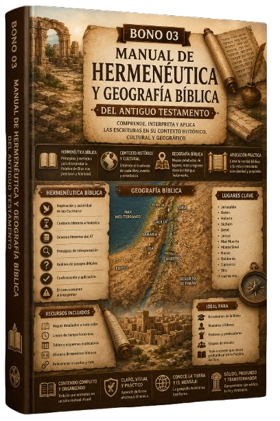 Bono 03 - Manual de Hermenéutica y Geografía Bíblica del Antiguo Testamento