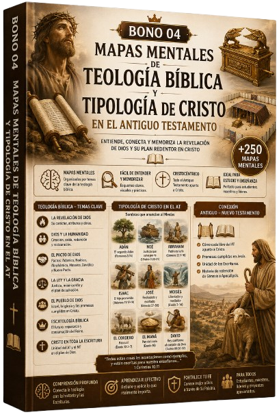 Bono 04 - Mapas Mentales de Teología Bíblica y Tipología de Cristo en el AT